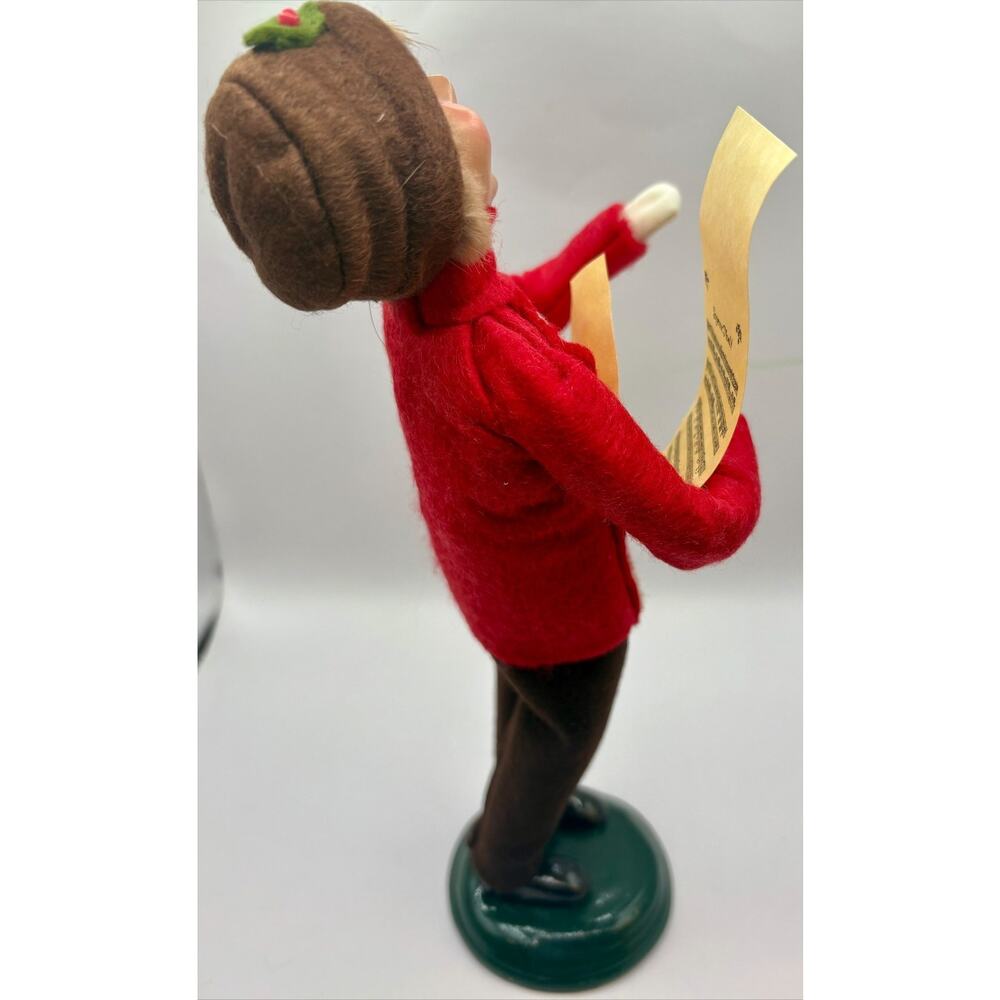 Byers Choice Carolers Traditional Teen Signed & Dated 1999 # 36 of 100 Produced - Picture 5 of 9